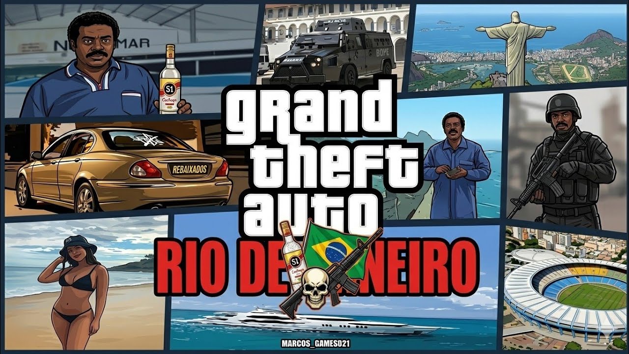 JOGANDO GTA RIO DE JANEIRO PARA PLAYSTATION 2 EM 2026 FOI TROLL?  (AETHERSX2 / A56)