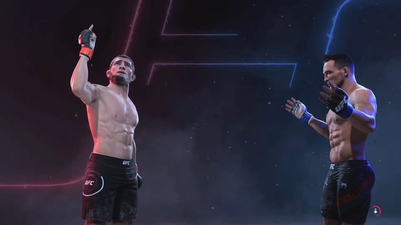 Prime Khabib vs Michael Chandler - CPU vs CPU - UFC 5