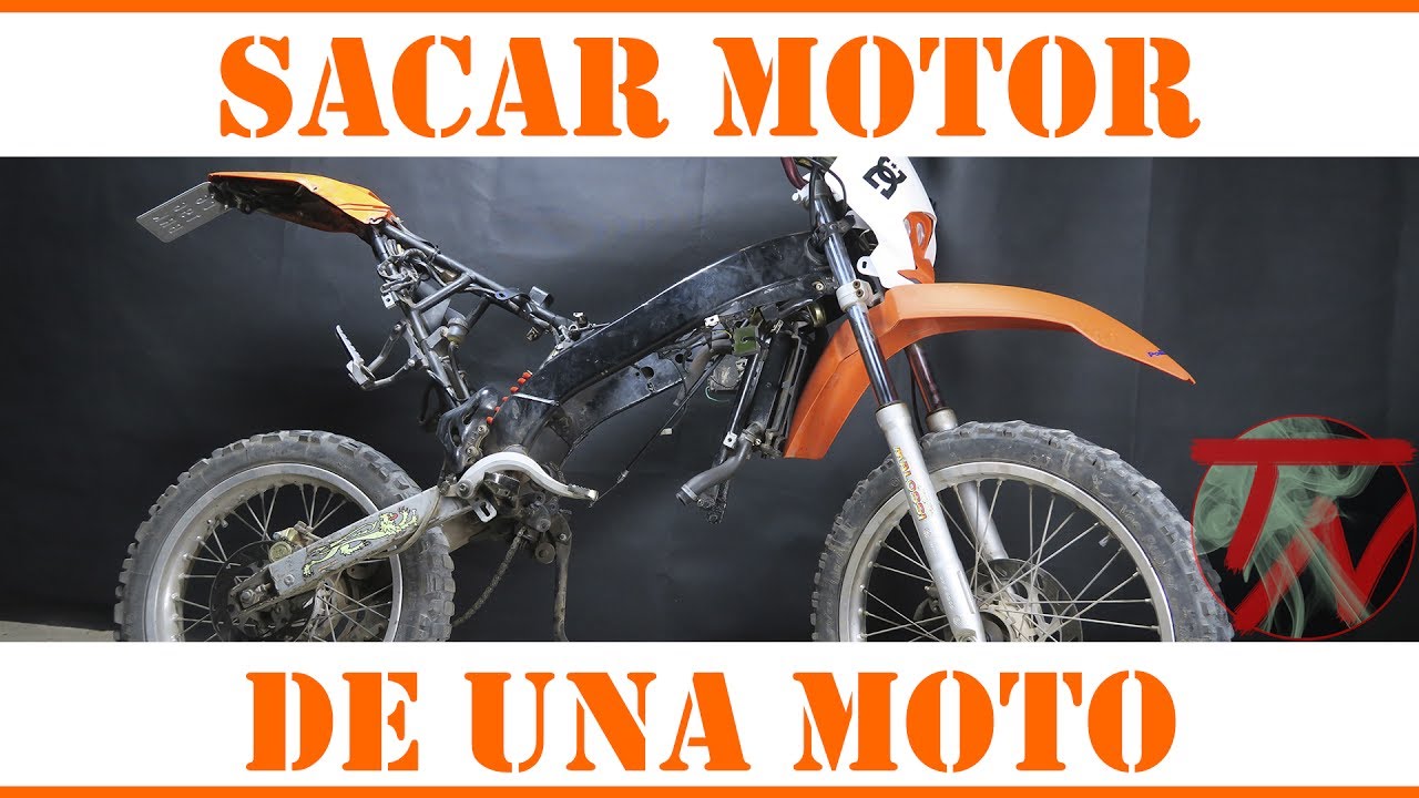 Como sacar el MOTOR de una moto 🛵🔨