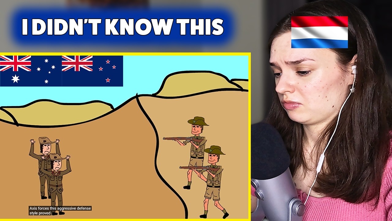 European Reacts to the WW2 Story of the Rats of Tobruk 🇦🇺🇳🇿