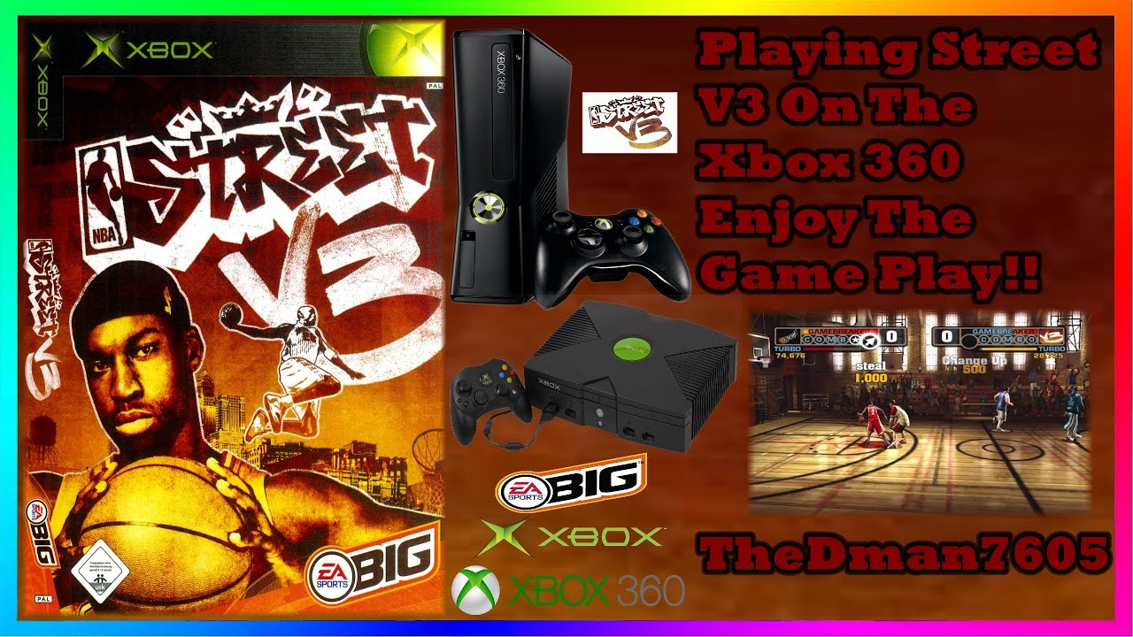 Playing NBA Street V3 On The #Xbox360 🎮 💿 (720p 2019) ®