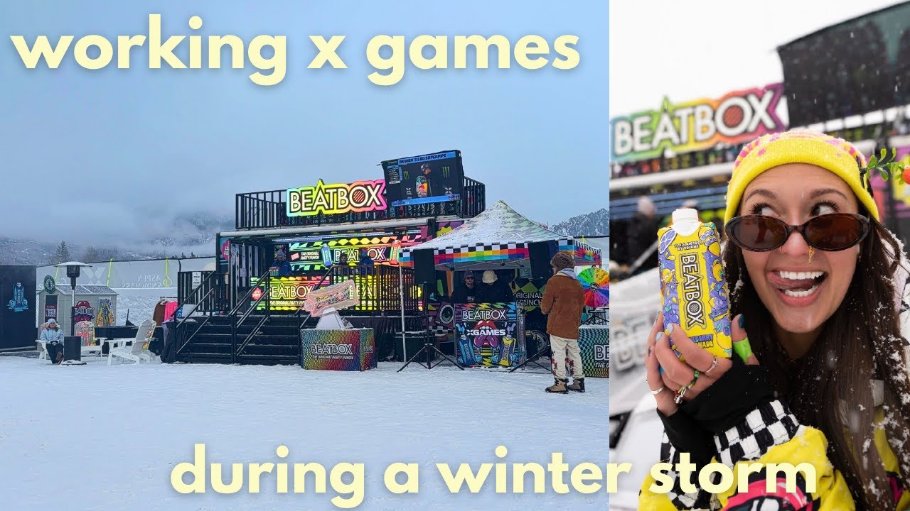 Working the X Games in Aspen During a Nationwide Winter Storm | Van Life Vlog