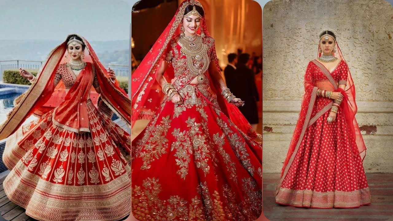 New Red Bridal Lehanga/Red Lehnga/Trendz By PSP
