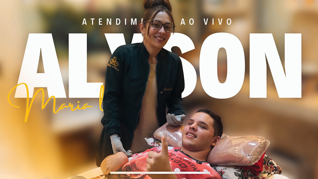 Estamos ao vivo com Alyson!