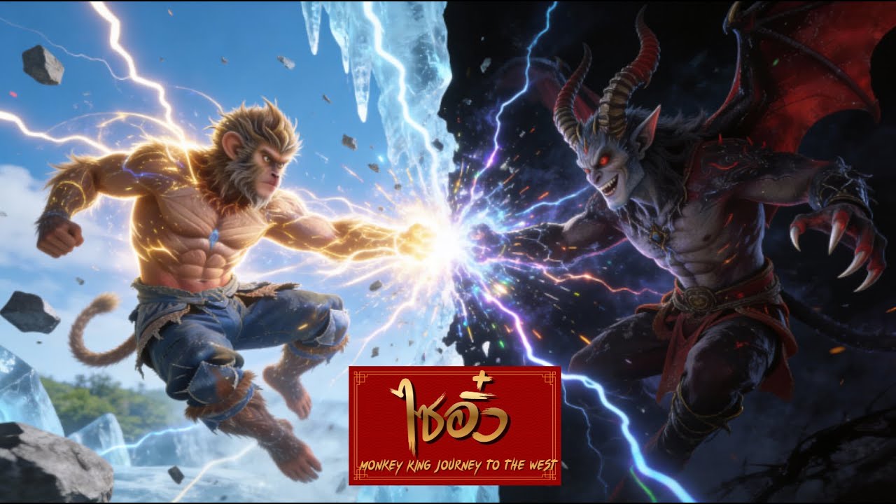 ทวงถามเพื่อทวงถ้ำ กลับจบที่มหาสงครามลิง VS ปีศาจ | ไซอิ๋ว ตอนที่ 3