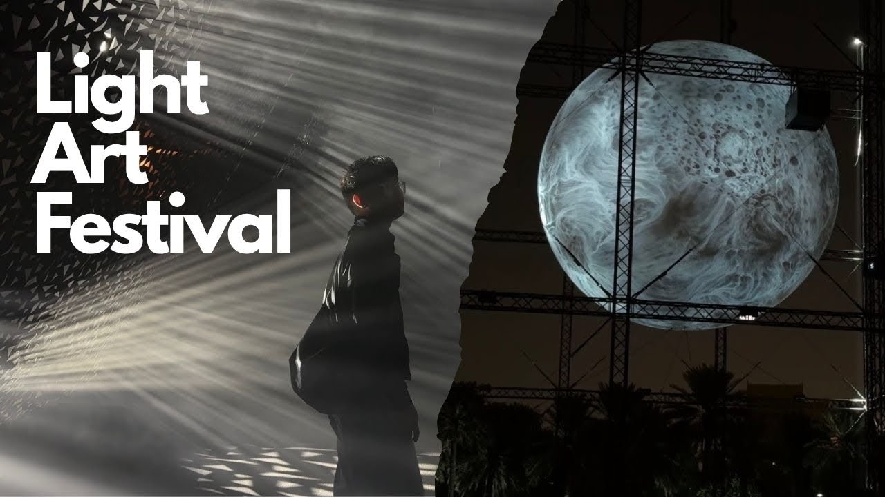 Noor Riyadh: Light Art Festival / Silent Vlog - Episode 7