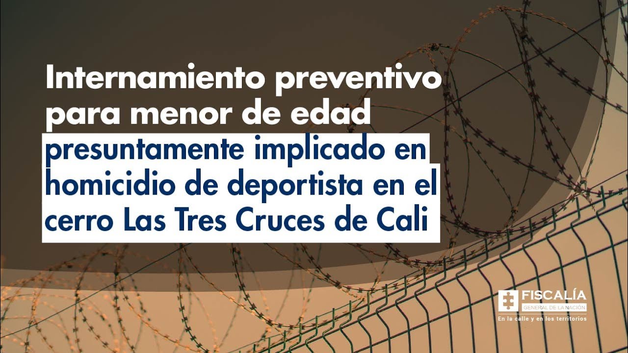 Internamiento preventivo para menor presuntamente implicado en homicidio de deportista