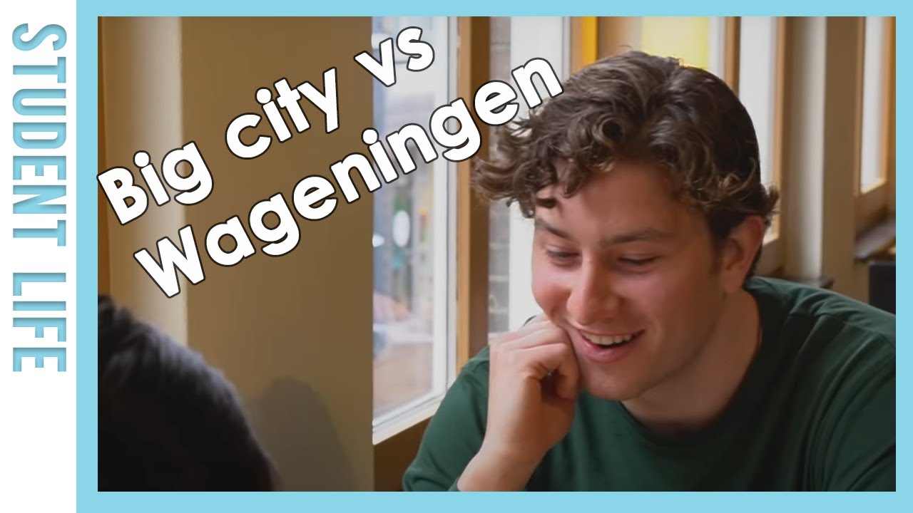 Video series student experiences - Big city vs Wageningen | WURtube