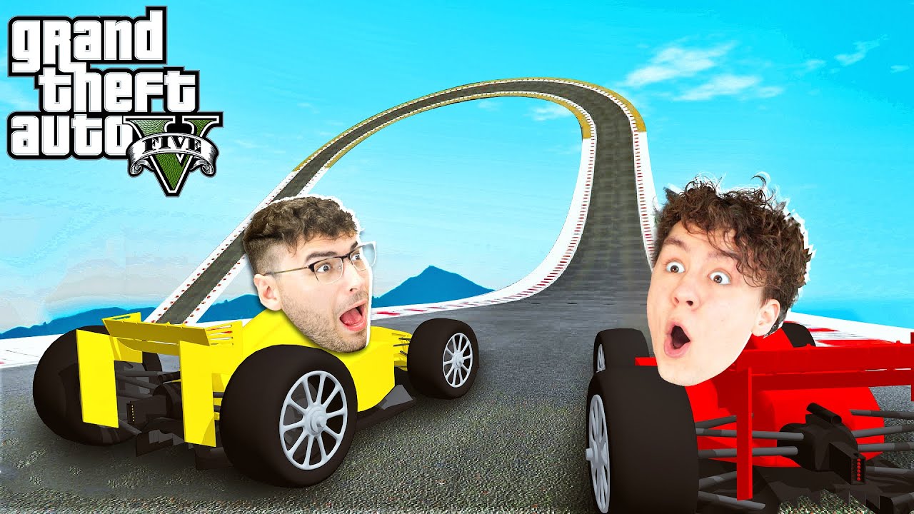 DIE VERRÜCKTESTE STRECKE! ROMAN gegen LARS!! - GTA 5