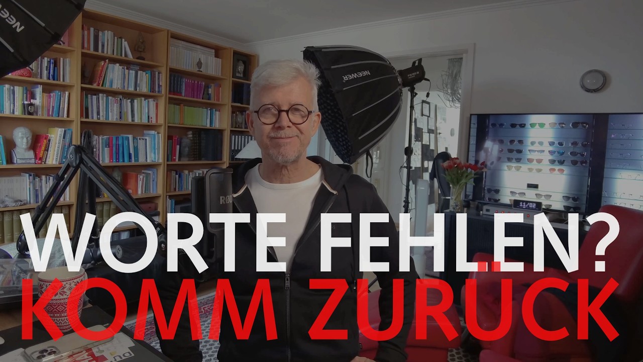 Wenn dir die Worte fehlen — So findest du zurück