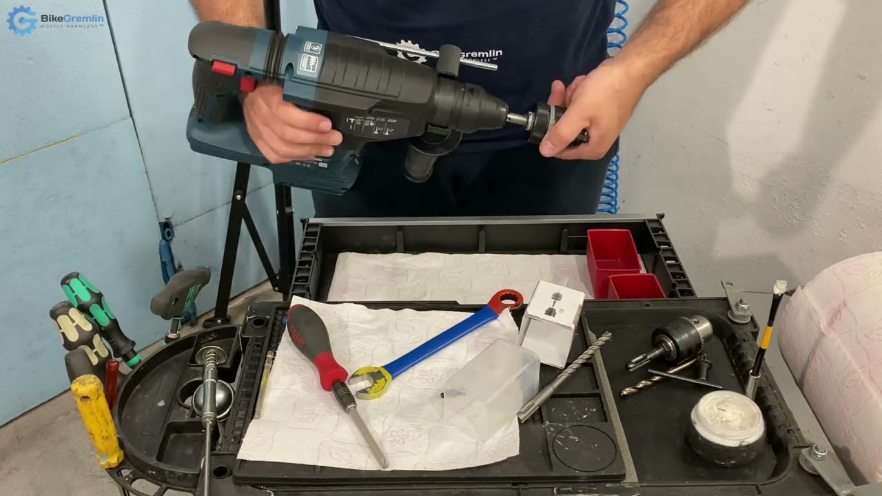 Bosch Keyless drill chuck (SDS-plus to round adapter)