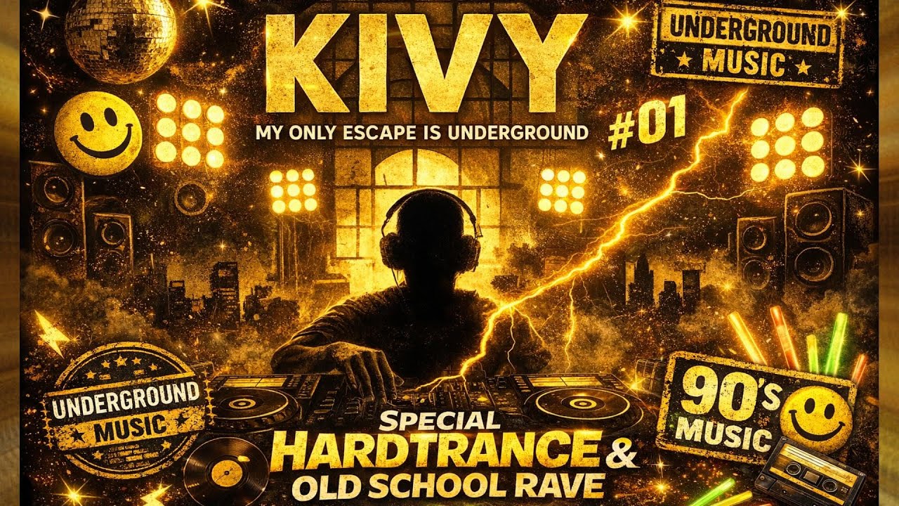 🎧 KIVY - MY ONLY ESCAPE IS UNDERGROUND #01 | Special HardTrance & Old School Rave (DJ Set)