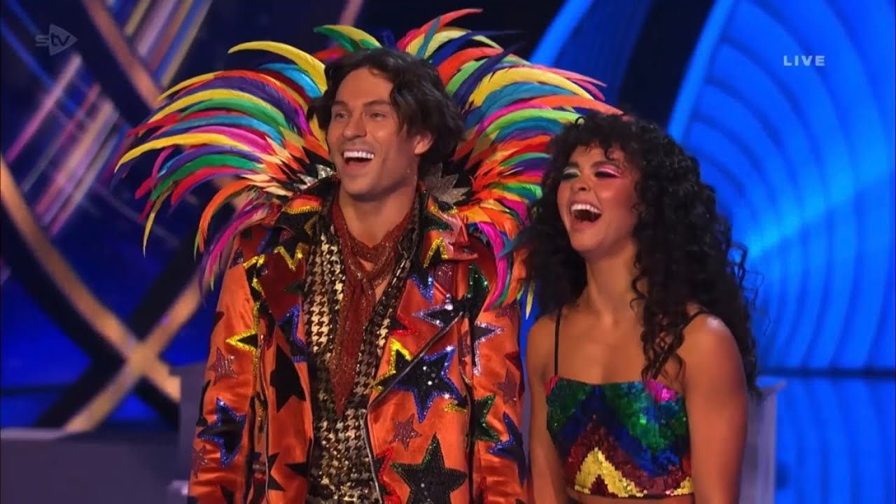 joey essex & vanessa bauer icons week - dancing on ice 2023