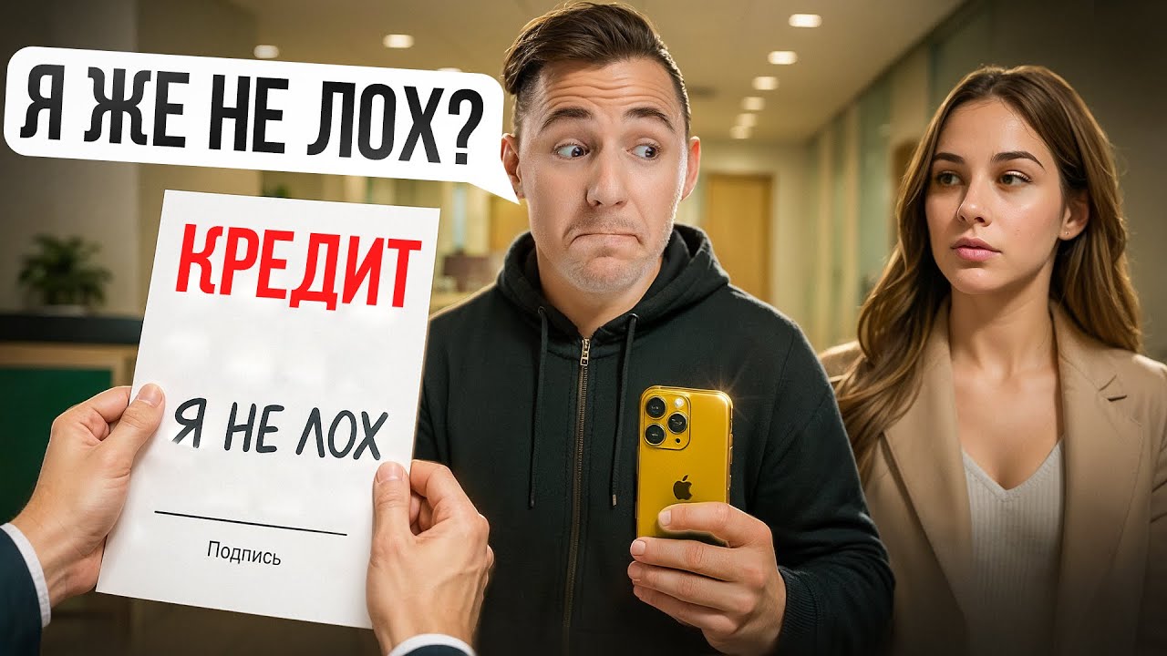 Вот почему тебе никогда нельзя брать кредит на Айфон!