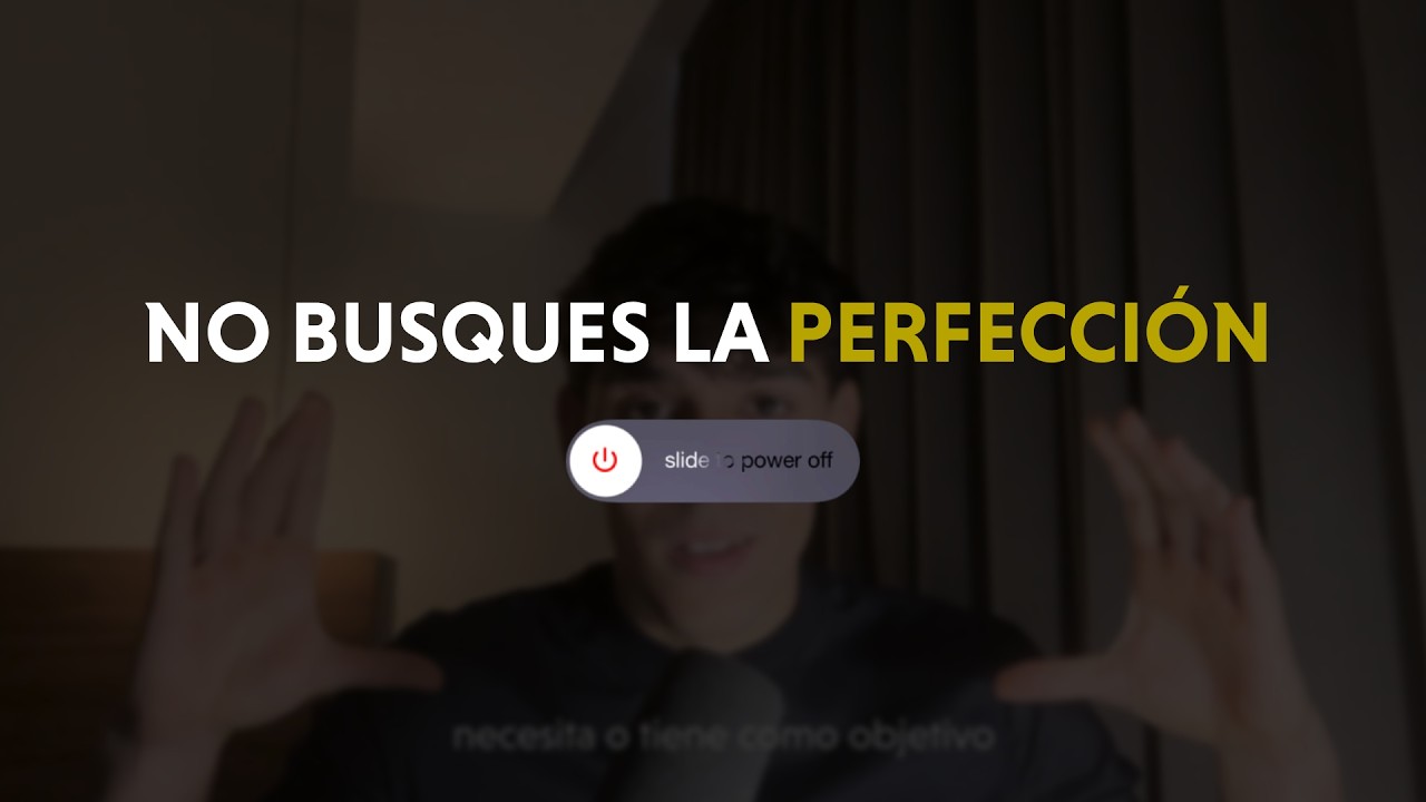 Si eres perfeccionista, necesitas ver esto