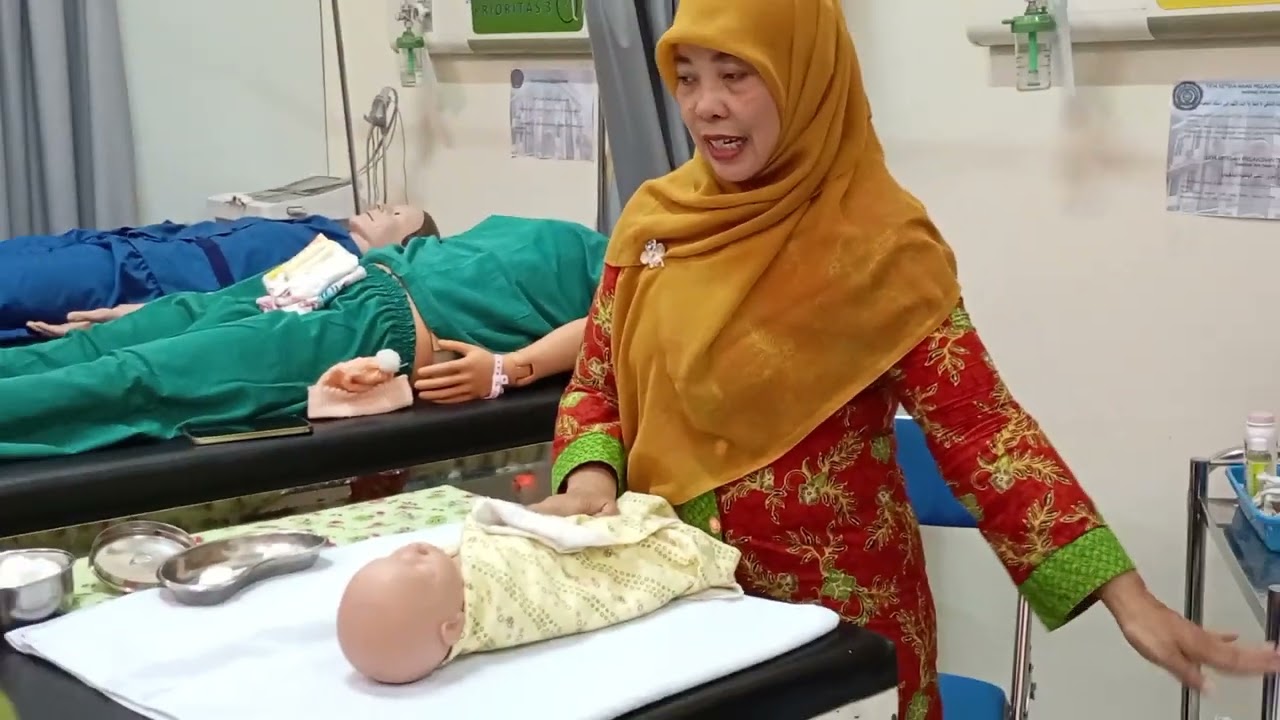 BBL (Memandikan bayi setelah lahir) Di lakukan setelah 6 jam bayi lahir 