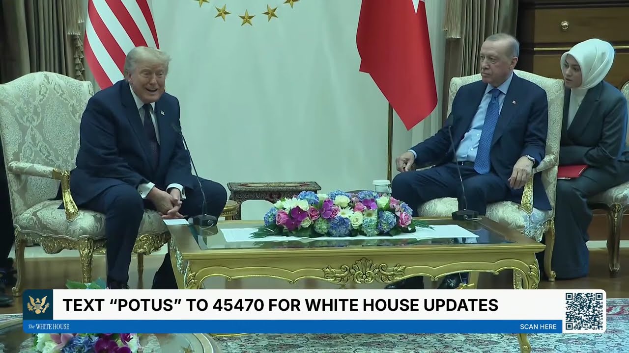President Trump Participates in a Bilateral Meeting with the President of the Republic of Turkey