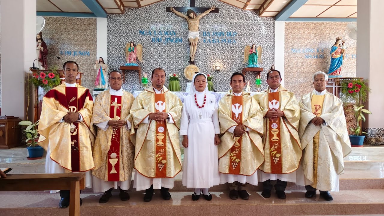 DA KA MASS BAKHUID PDIANG SNGEWBHA KA PARISH BARATO IA I SISTER RIDALIN DKHAR.