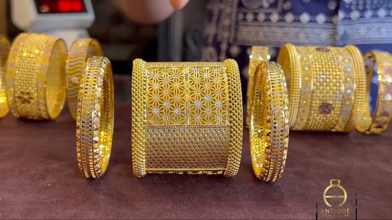 Lightweight Bombay bangles👌@antiquegoldkasaragod5752 ￼