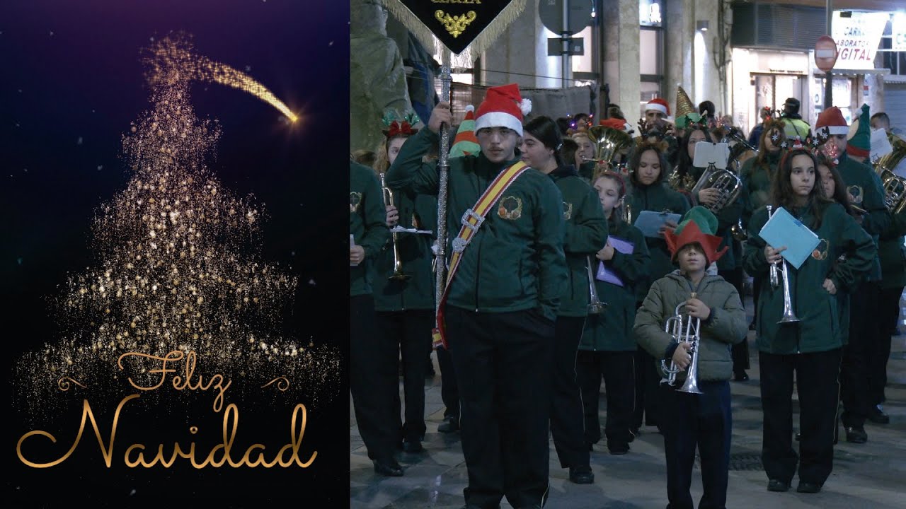 La banda de La Encrucijada impregna Ceuta de Navidad