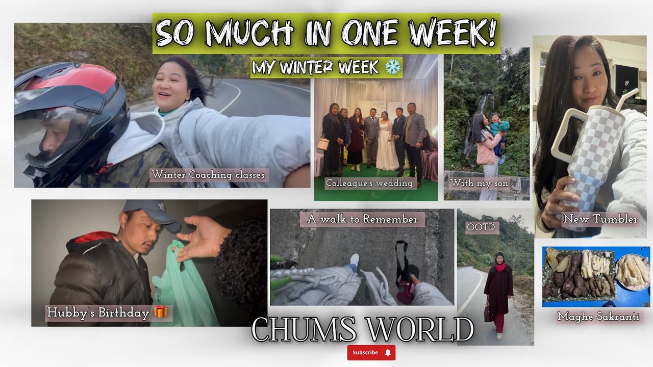 #weekinmylife #dailyvlog #lifestylevlog #vloglife #ootd #simplefashion #makingmemories @ChumsWorld 