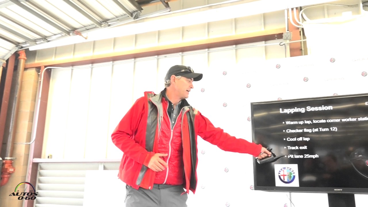 2017 Alfa Romeo Giulia Driver´s Briefing at Sonoma Raceway