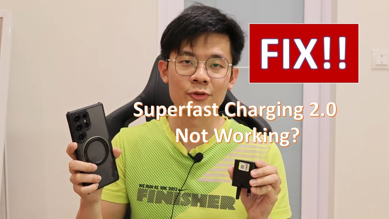 (FIX!!) Samsung Super Fast Charging 2.0 Not Working/Keep Disconnecting