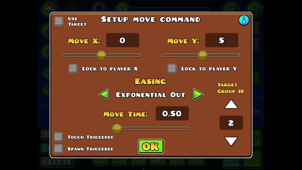 How to make a block bounce when jumping on it in geometry dash
