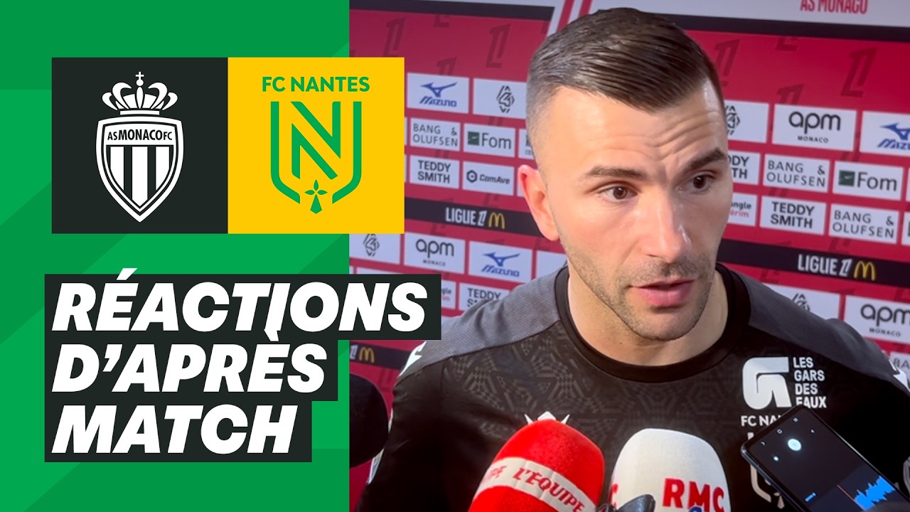 🎥🎙️ [J22] AS Monaco - FC Nantes : la r&eacute;action d&rsquo;Anthony Lopes