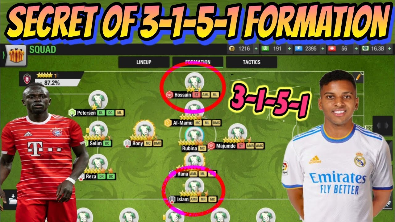 Secrets behind 3-1-5-1 formation in Top Eleven 2025 | New Tactics of 3-1-5-1 Formation