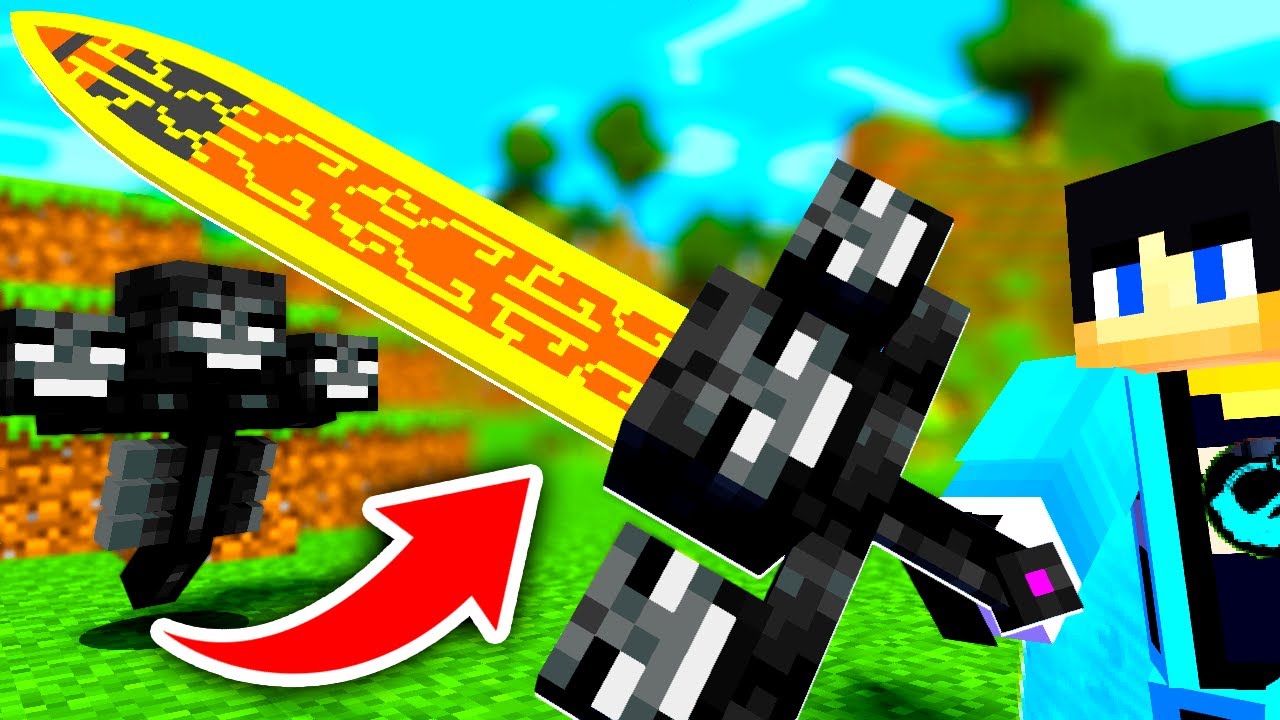 【マイクラ】最強のウィザーソードで世界を救うマインクラフト【まいくら】【マインクラフト】