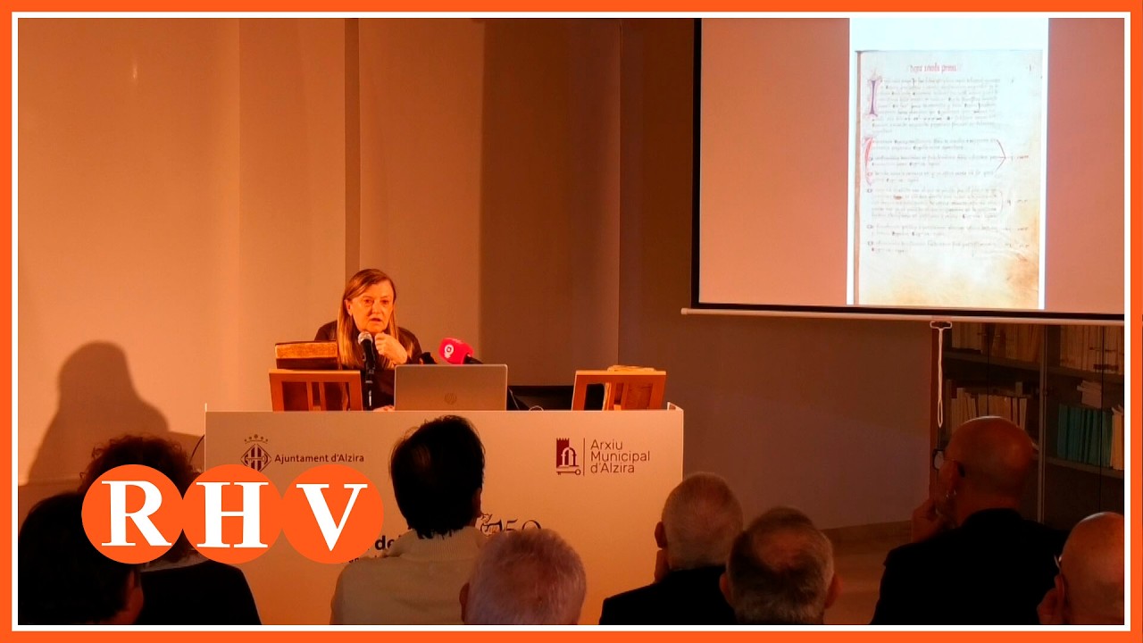 Alzira enceta el cicle de conferències sobre Jaume I amb una ponència sobre el Llibre de privilegis