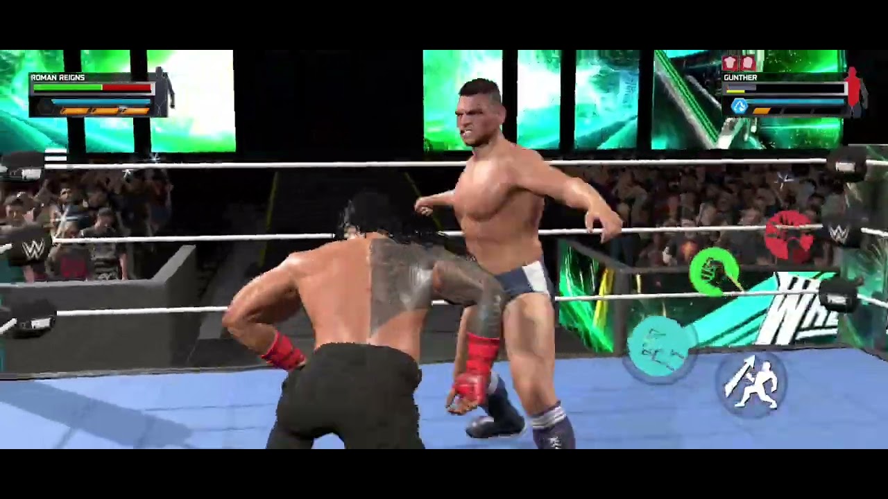 WWE 2K25 NETFLIX : ROMAN REIGNS VS GUNTHER LATEST 