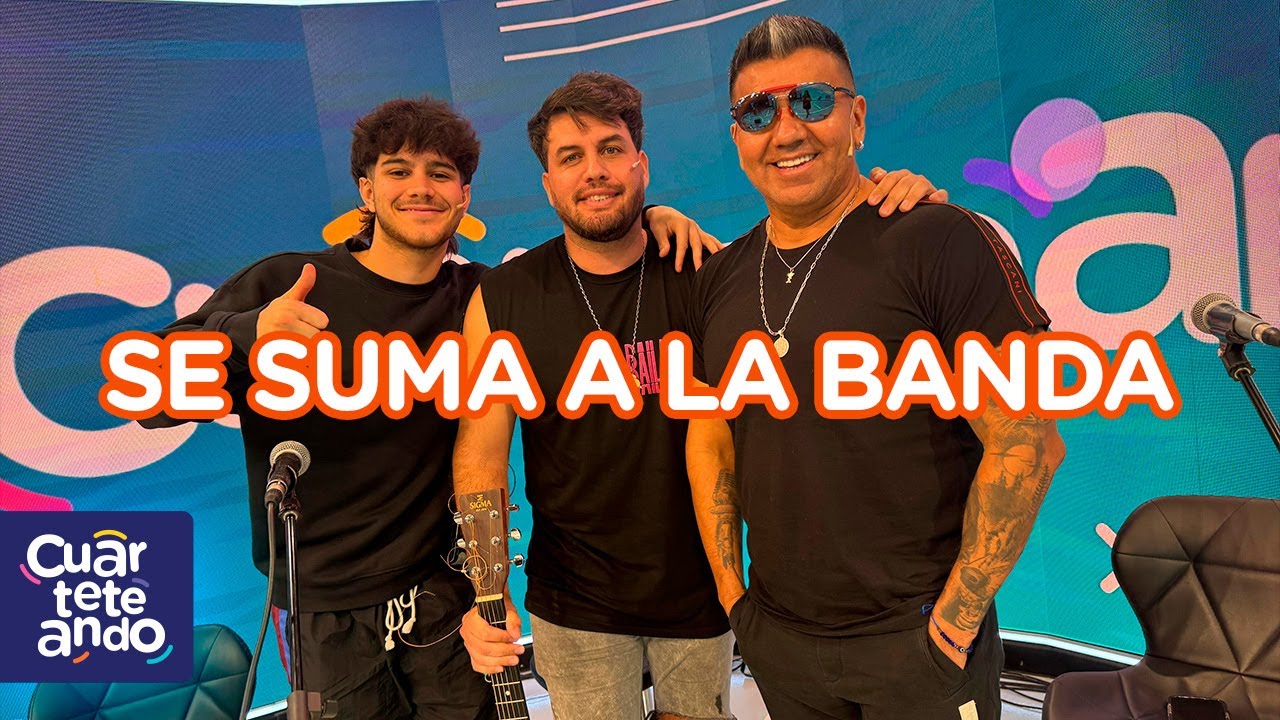SABROSO presentó CARAJO 📀, su nuevo álbum, con el debut del hijo del Tuta García como cantante