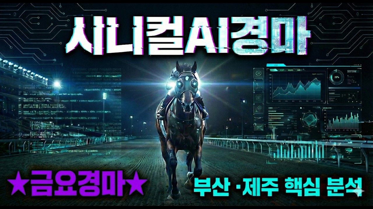 시니컬AI경마#실시간 ai 경마제공