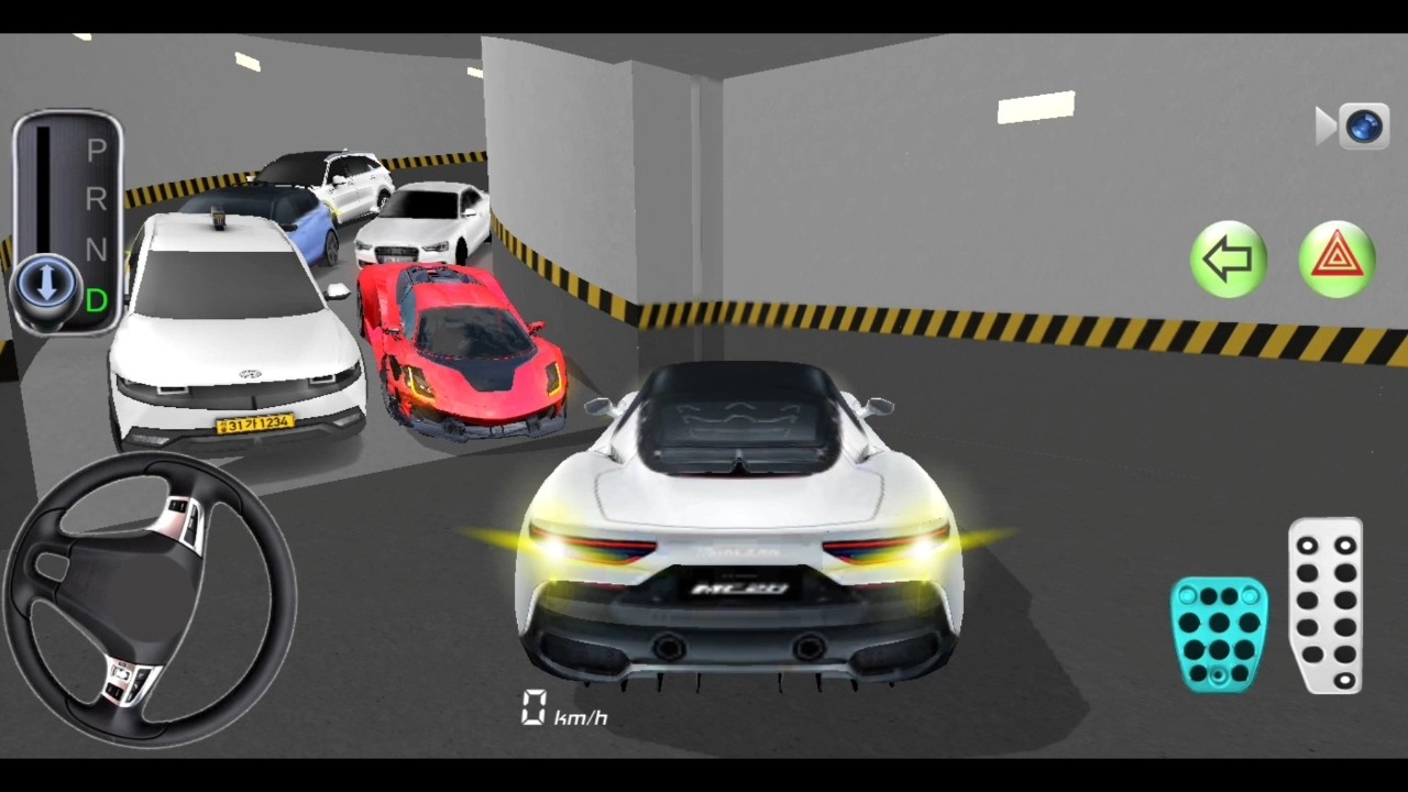 Luxury McLaren Stuck in Parking Garage | 3D Driving Class 2026 Gameplay #3ddrivingclass #gaming