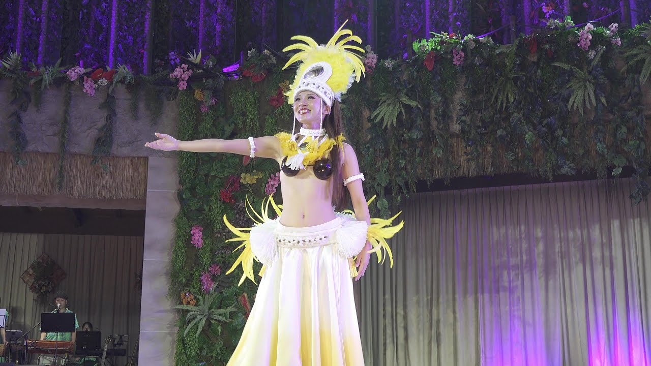 フラガール ポリネシアンサンライトカーニバル 2024.11.15 ソロダンサーレヒヴァ由妃さん