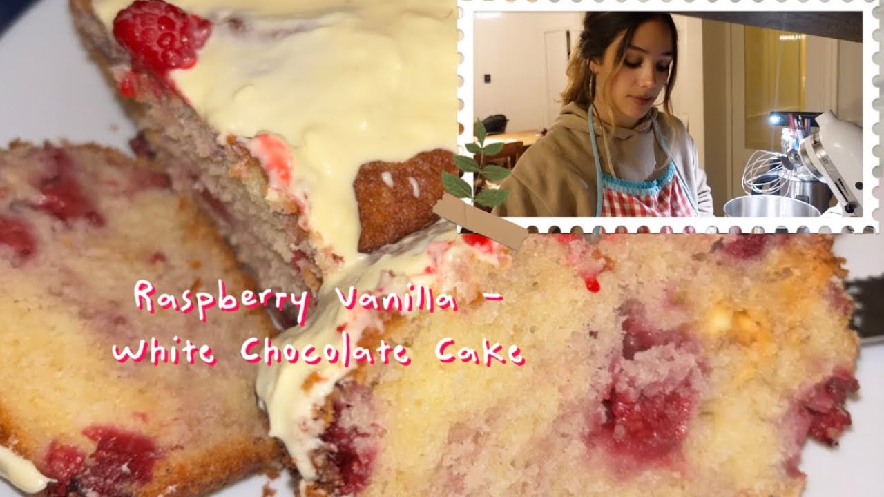 My Original Raspberry Vanilla & White Chocolate Loaf Cake You’ll Love 