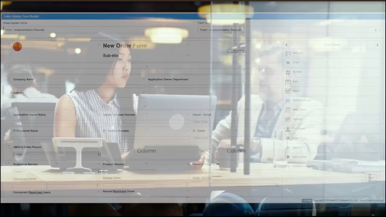 dMACQ Digital Form Based Workflow