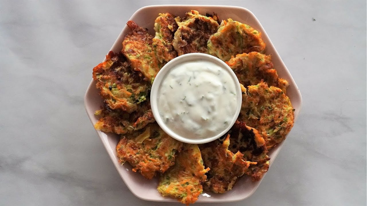 ZUCCHINI FRITTERS || Healthy & Easy Recipe
