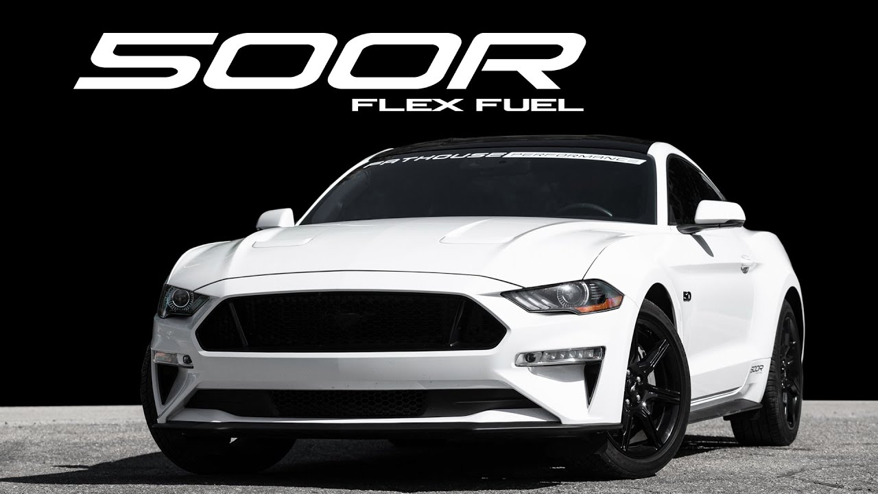 2018 Mustang GT 500R Flex Fuel Dyno Testing | 487 whp