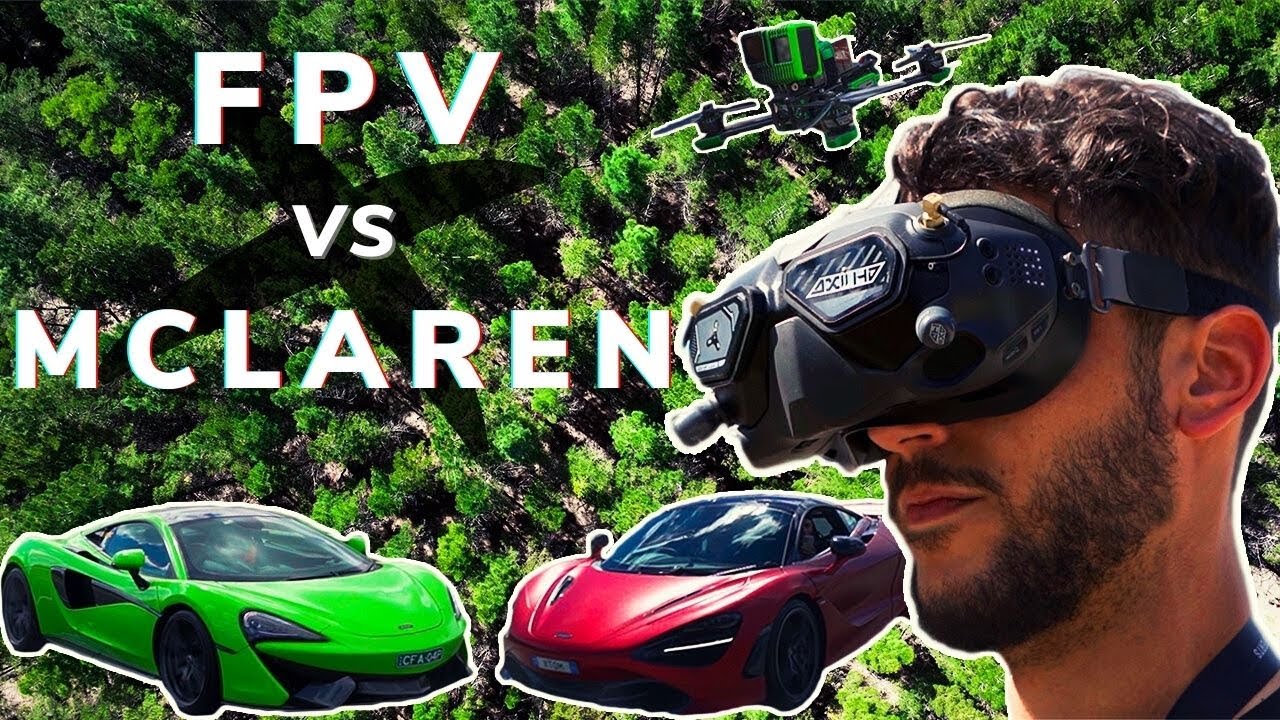 Chasing 2 McLaren with my FPV drone | FPV Diaries Vlog #02
