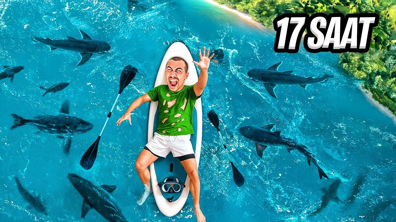 DENİZİN ORTASINDA 24 SAAT HAYATTA KALMAK!!