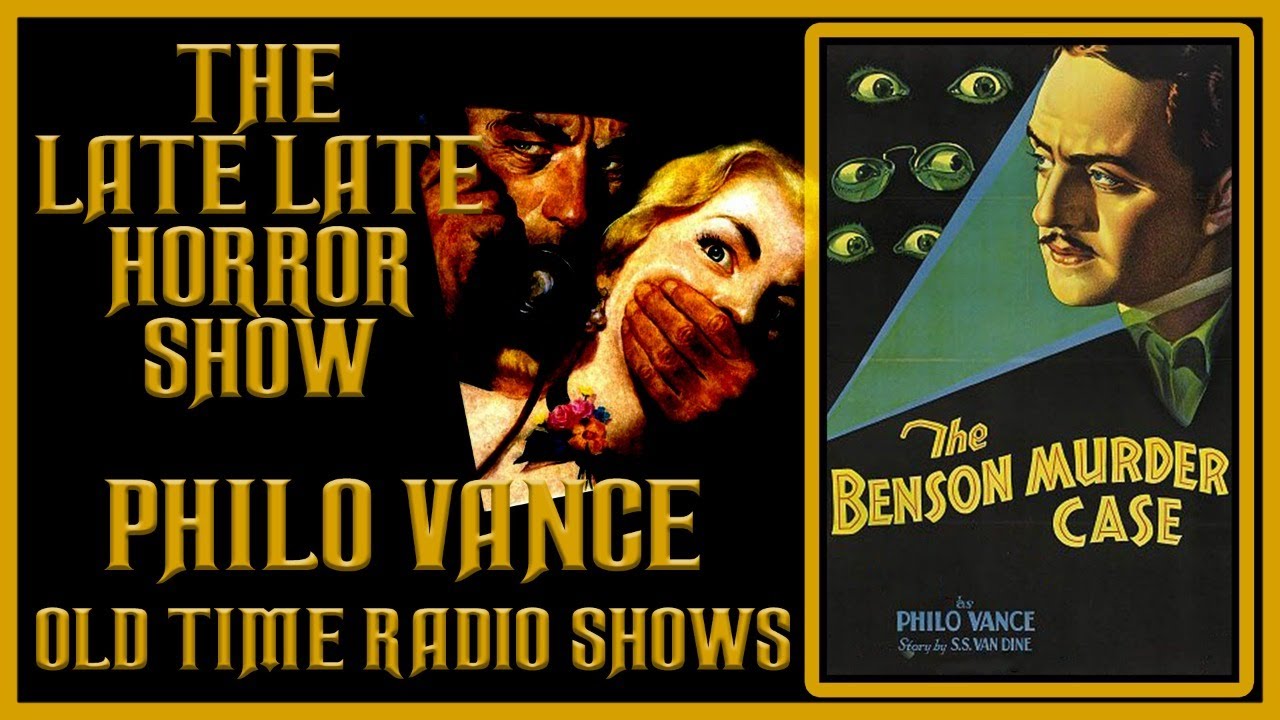 PHILO VANCE DETECTIVE OLD TIME RADIO SHOWS ALL NIGHT