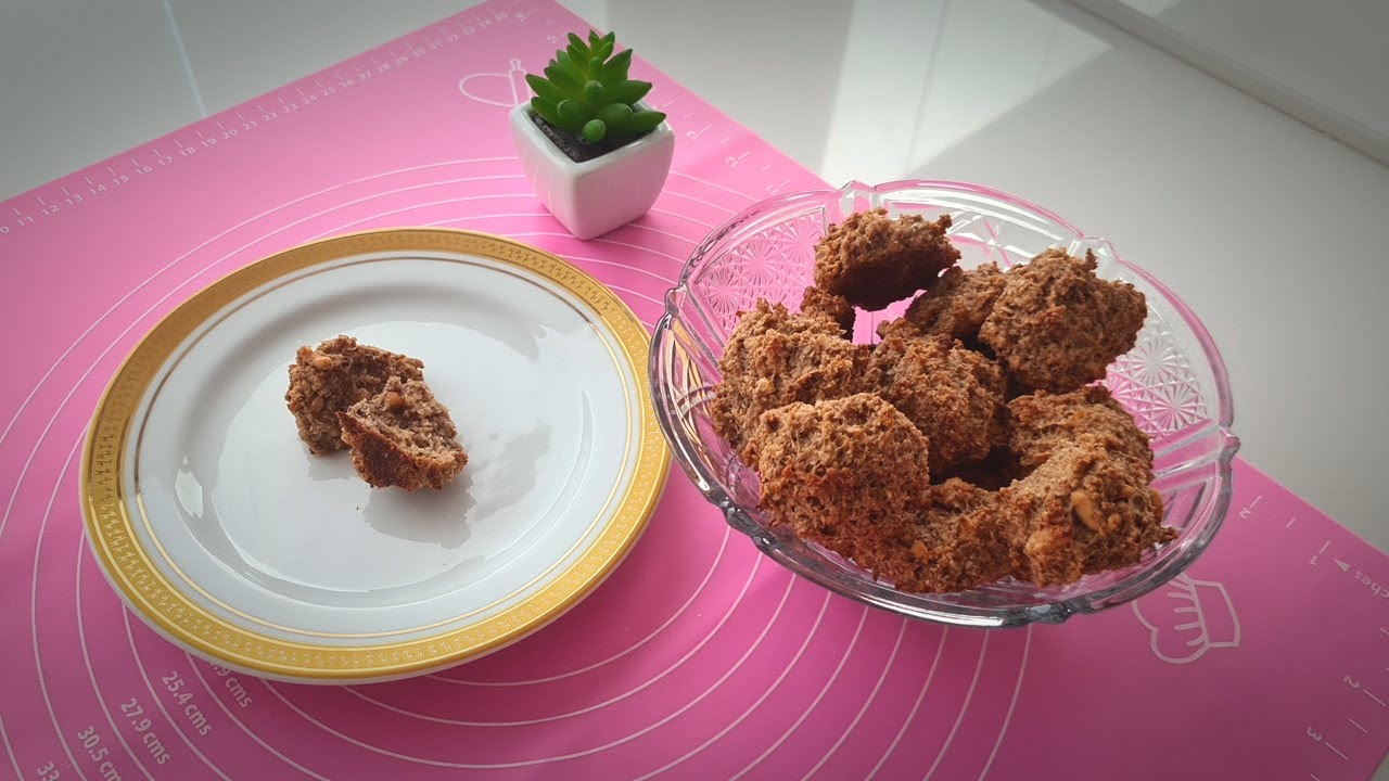 COOKIES DE PASTA DE AMENDOIM (com Banana) SUPER SIMPLES: Receita SEM GLÚTEN e VEGANA | Mimo Receitas