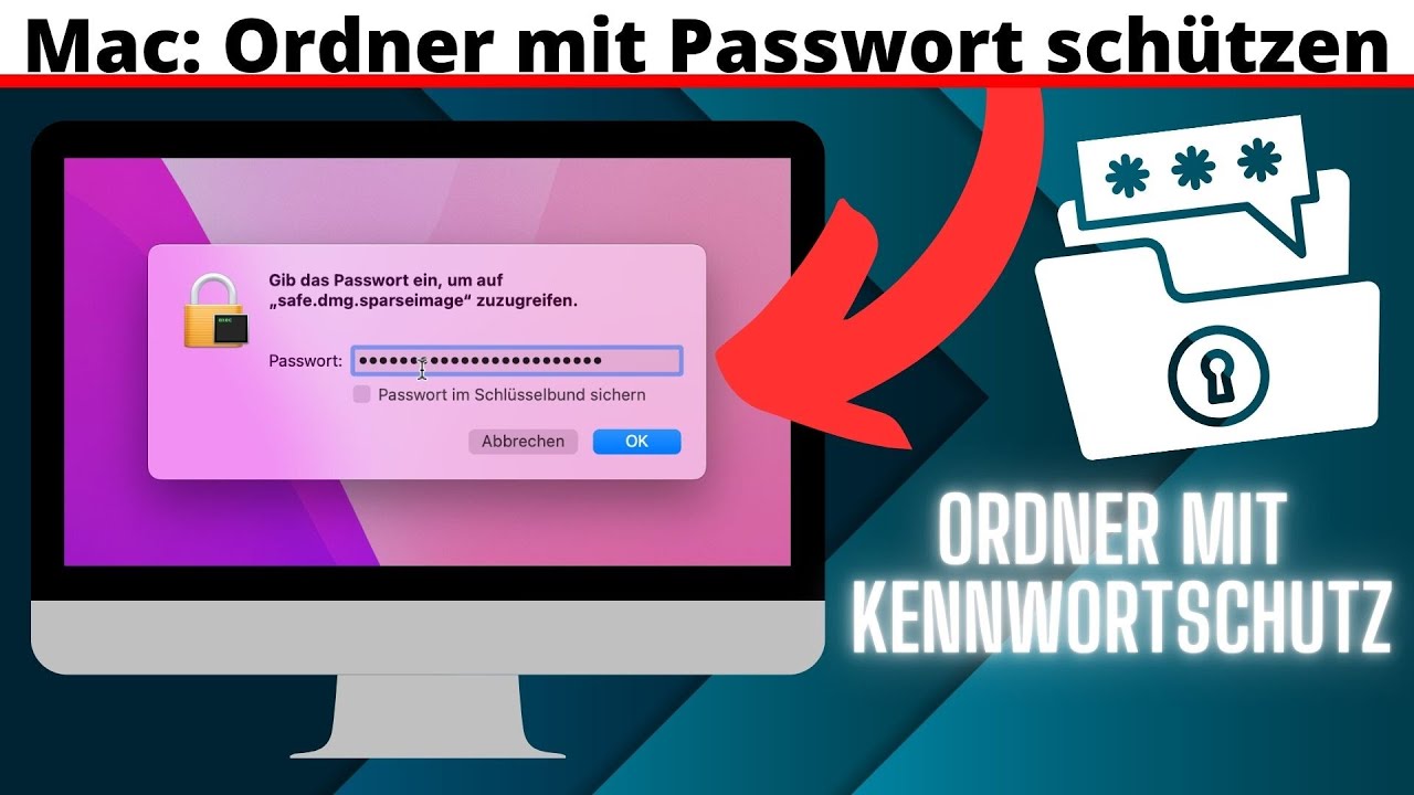 Mac: Ordner mit Passwort schützen 🔐so gehts!