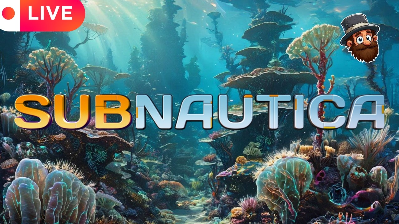 Certified Scuba Diver Plays Subnautica Live - Base Building & Exploration [E2]