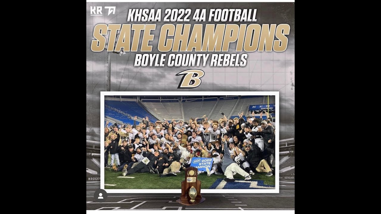 2022 CLASS '4A' FOOTBALL STATE CHAMPIONSHIP / Boyle Co. 32 - Corbin 26