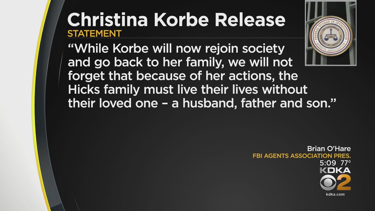 Woman who shot, killed FBI agent in 2008 released from prison
