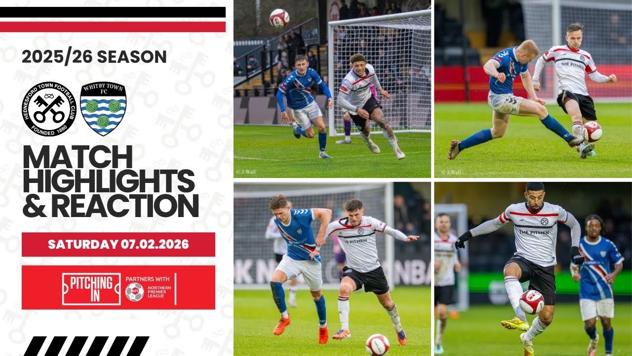Hednesford Town v Whitby Town | Match Highlights & Reaction